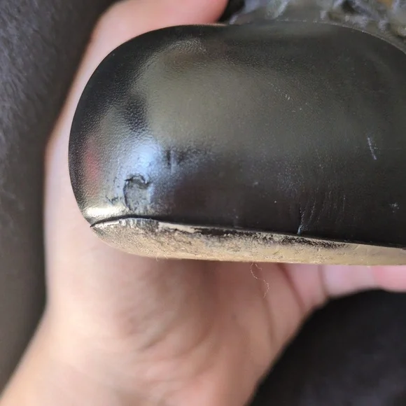 Valentino Garavani Leather Floral Laser Cut Block Heel Ankle Booties Sz 39 EU - Picture 6 of 8